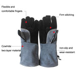 1 paio di guanti isolanti per barbecue da forno a microonde JJ2001-1, Barbecue Insulation Gloves