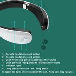 Auricolare Bluetooth Pieghevole da Collo con Bluetooth 5.0