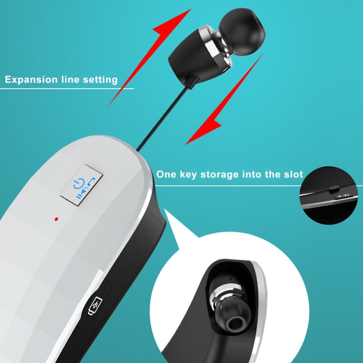 Auricolare Bluetooth Pieghevole da Collo con Bluetooth 5.0