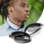 Auricolare Bluetooth Pieghevole da Collo con Bluetooth 5.0