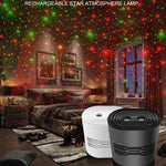 C209 Carica USB Mini Laser Stage Atmosphere Light, Single Star Style (White), 8 In 1 Style (White), 12 In 1 Style (White), Single Star Style (Black), 8 In 1 Style (Black), 12 In 1 Style (Black)