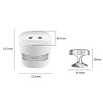 C209 Carica USB Mini Laser Stage Atmosphere Light, Single Star Style (White), 8 In 1 Style (White), 12 In 1 Style (White), Single Star Style (Black), 8 In 1 Style (Black), 12 In 1 Style (Black)