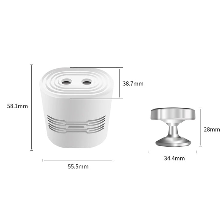 C209 Carica USB Mini Laser Stage Atmosphere Light, Single Star Style (White), 8 In 1 Style (White), 12 In 1 Style (White), Single Star Style (Black), 8 In 1 Style (Black), 12 In 1 Style (Black)