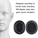 Paraorecchie in pelle per Audio-Technica ATH-M70X