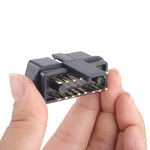 Connettore di interfaccia diagnostica OBD placcato oro automobilistico, OBD Diagnostic Interface