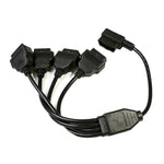C-MD-4EW 0,5 m 16 pin OBD2 1 per 4 linee di connessione, C-MD-4EW