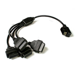 C-MD-4EW 0,5 m 16 pin OBD2 1 per 4 linee di connessione, C-MD-4EW