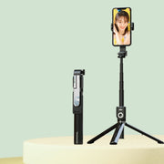 Bastone selfie Bluetooth con specchio e telecomando vibrante