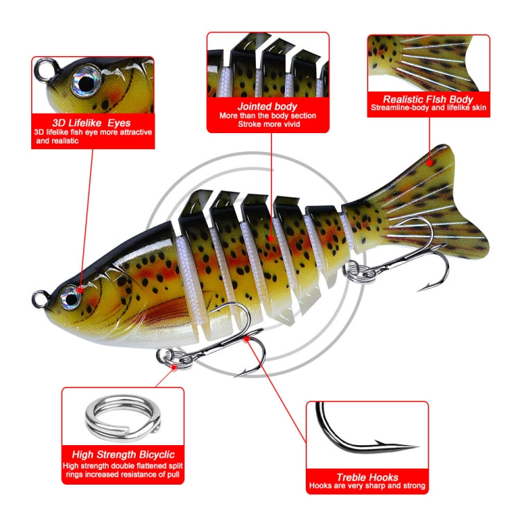 2 PCS PROBEROS HS066 10 cm 15,5 g Sub-esca per simulazione di pesca in mare, A, B, C, D, E