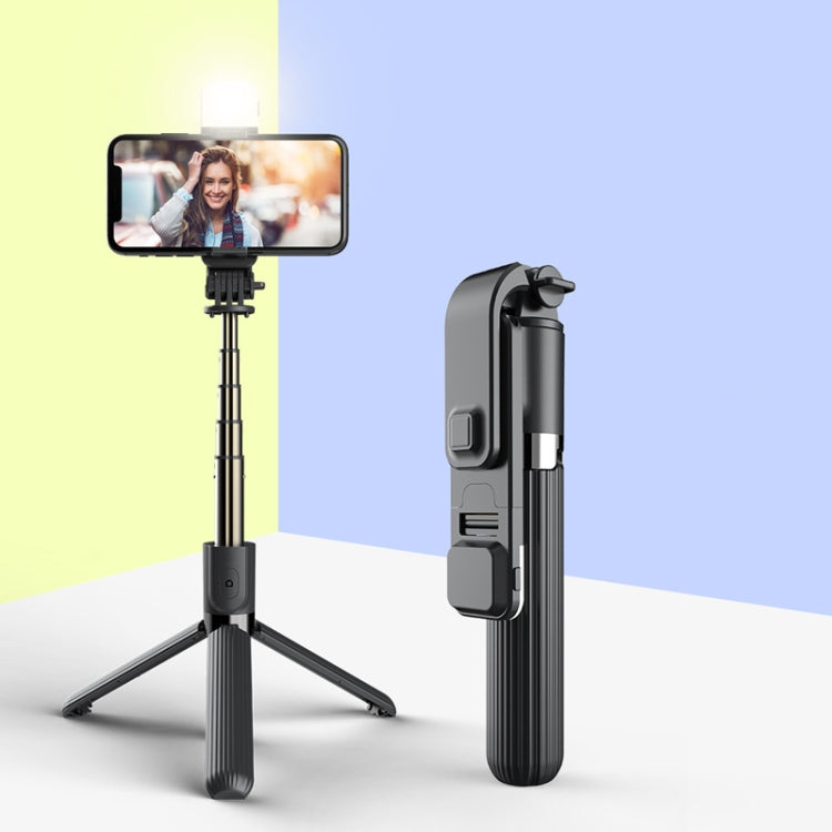 Bastone selfie con treppiede e luce Bluetooth