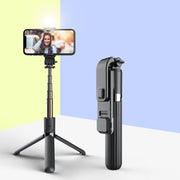 Bastone selfie con treppiede e luce Bluetooth