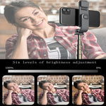 Bastone selfie con treppiede e luce Bluetooth