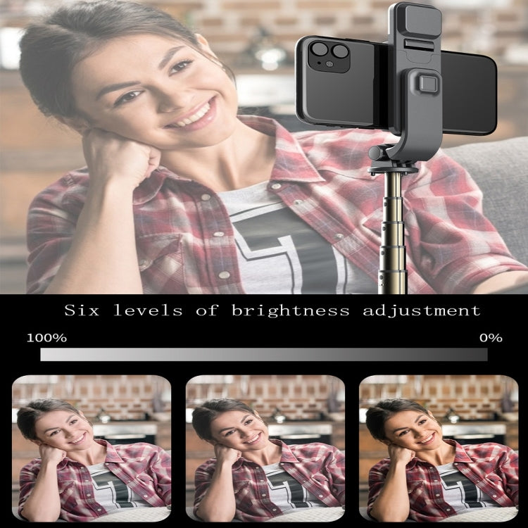 Bastone selfie con treppiede e luce Bluetooth