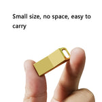 JHQG1 Unità flash USB ad alta velocità in metallo a forma di gradino, 4GB, 8GB, 16 GB, 32GB, 64GB, 128GB