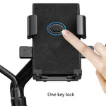 Staffa per telefono cellulare per bici elettrica Y02 da 2 pezzi, stile:, Rearview Mirror Installation, Handlebar Installation