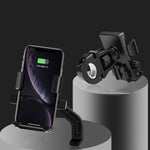 Staffa per telefono cellulare per bici elettrica Y02 da 2 pezzi, stile:, Rearview Mirror Installation, Handlebar Installation