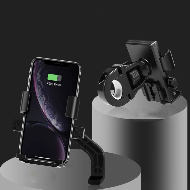 Staffa per telefono cellulare per bici elettrica Y02 da 2 pezzi, stile:, Rearview Mirror Installation, Handlebar Installation