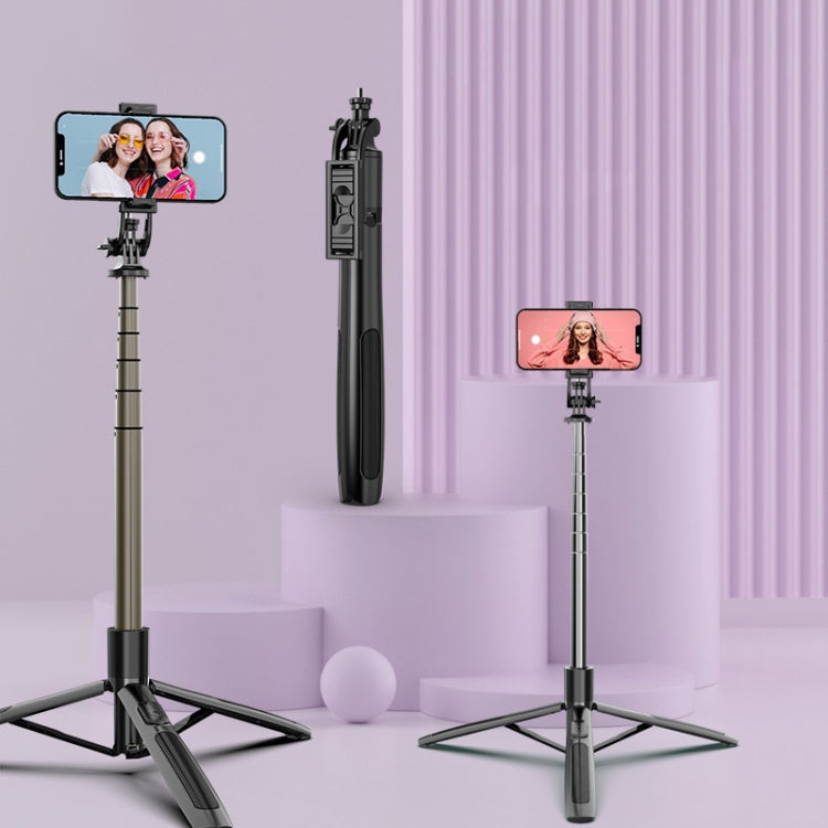 Selfie Stick Bluetooth Telescopico con Luce e Treppiede