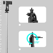 Selfie Stick Bluetooth Wireless Telescopico con Luce