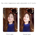 Selfie stick Bluetooth con luce e treppiede per smartphone