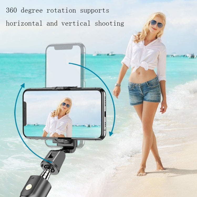 Selfie stick Bluetooth con luce e treppiede per smartphone