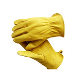 1 paio di guanti di sicurezza in vera pelle JJ-5002 per equitazione all'aperto, dimensioni:, S, M, L, XL