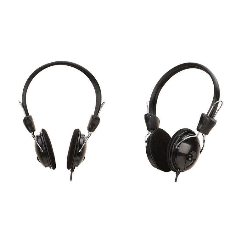Cuffie per computer Soyto SY808MV Online Class Office, lunghezza cavo: 1,6 m, Black 3.5mm, Black 6.5mm