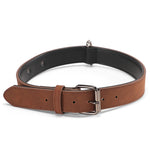 Collare in pelle a doppio strato per cani JINMAOHOU, L 59x3.2cm