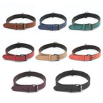 Collare in pelle a doppio strato per cani JINMAOHOU, L 59x3.2cm