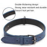 Collare in pelle a doppio strato per cani JINMAOHOU, L 59x3.2cm