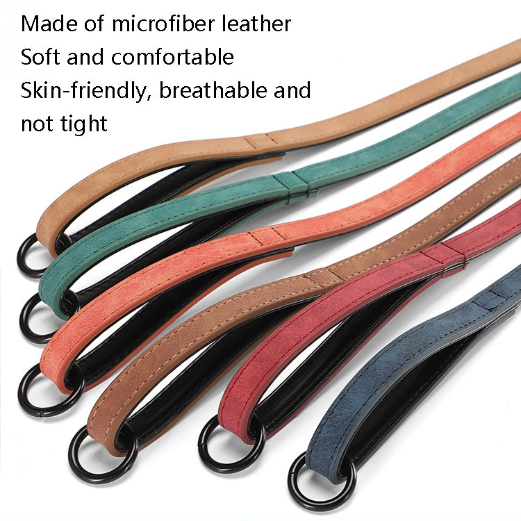 Collare in pelle a doppio strato per cani JINMAOHOU, L 59x3.2cm
