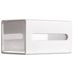 2 pezzi Scatola portaoggetti trasparente con cassetto da appendere a parete sinistro e destro, Wall Hanging Drawer Box