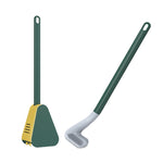 Scopino per WC da golf con base impermeabile ad apertura e chiusura automatica, White, Blue, Black, Green