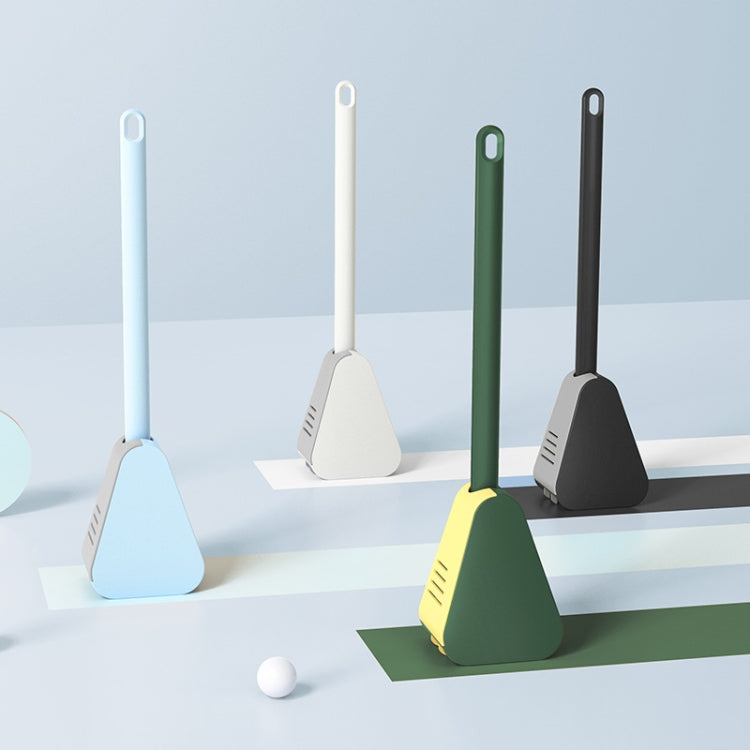 Scopino per WC da golf con base impermeabile ad apertura e chiusura automatica, White, Blue, Black, Green