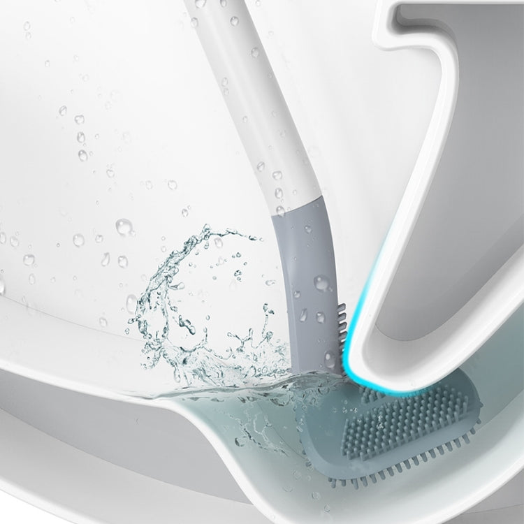 Scopino per WC da golf con base impermeabile ad apertura e chiusura automatica, White, Blue, Black, Green