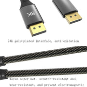 DP1.4 Versione 8K DisplayPort da maschio a maschio Cavo HD per monitor per computer, 0.5m, 1m, 1.5m, 2m, 3m, 5m, 7m, 10m