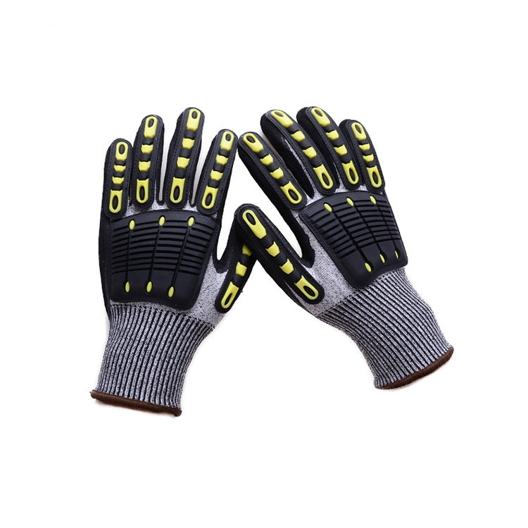 Guanti da ciclismo all'aperto TPR antitaglio resistenti all'usura, S, M, L, XL