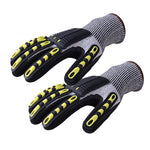 Guanti da ciclismo all'aperto TPR antitaglio resistenti all'usura, S, M, L, XL