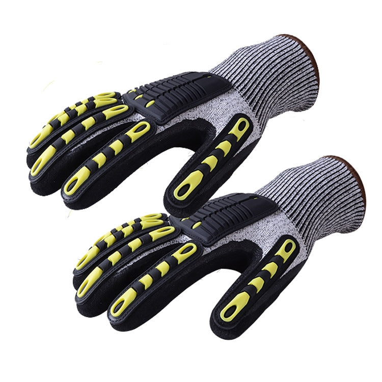 Guanti da ciclismo all'aperto TPR antitaglio resistenti all'usura, S, M, L, XL