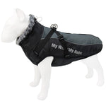 BL-683 Mantieni caldi i vestiti per cani riflettenti, XL, XXL, XXXL