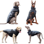 BL-683 Mantieni caldi i vestiti per cani riflettenti, XL, XXL, XXXL
