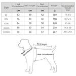 Giacca impermeabile per cani autunno inverno XL-XXXXXL