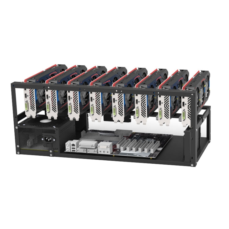 GR-8K605 Telaio aperto 6 schede Staffa fissa 8 schede