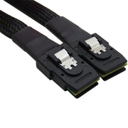 SAS36P SFF-8087 al cavo dati del disco rigido del server della scheda madre del cavo SAS36P, Black 0.5m, Black 0.7m, Black 1m