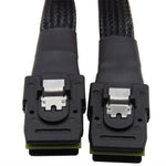 SAS36P SFF-8087 al cavo dati del disco rigido del server della scheda madre del cavo SAS36P, Black 0.5m, Black 0.7m, Black 1m