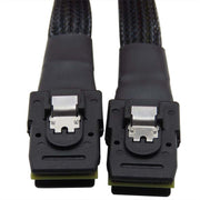 SAS36P SFF-8087 al cavo dati del disco rigido del server della scheda madre del cavo SAS36P, Black 0.5m, Black 0.7m, Black 1m