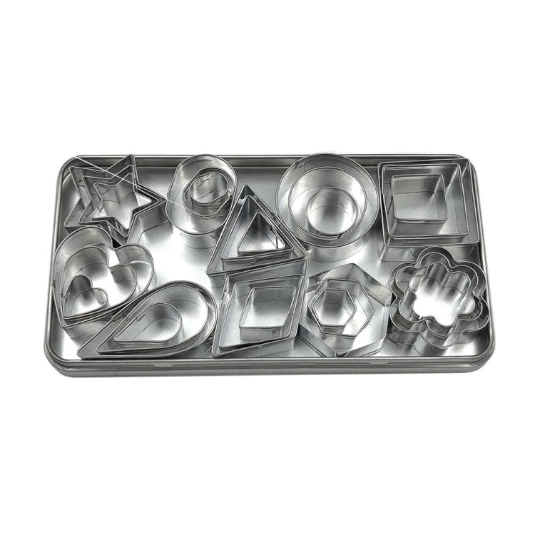 Stampo per biscotti in acciaio inossidabile, 30 PCS / Set, 27 PCS / Set