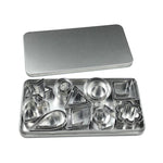 Stampo per biscotti in acciaio inossidabile, 30 PCS / Set, 27 PCS / Set