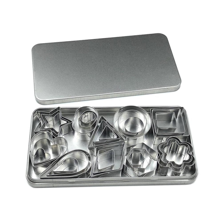 Stampo per biscotti in acciaio inossidabile, 30 PCS / Set, 27 PCS / Set