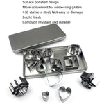 Stampo per biscotti in acciaio inossidabile, 30 PCS / Set, 27 PCS / Set